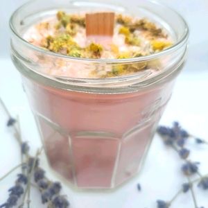 Before Science--Crystal&Chamomile Soy Wax Candle